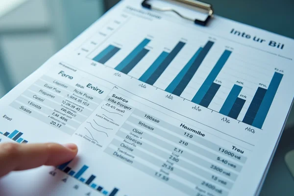 Utility bill analysis and energy consumption pattern evaluation for commercial facility
