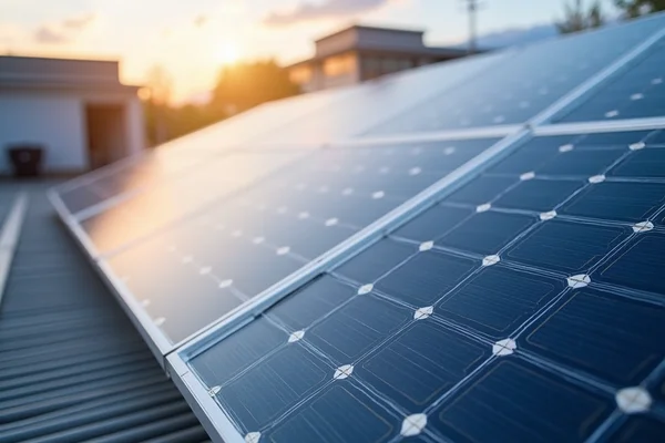 Modern industrial switchboard installation with proper safety equipment