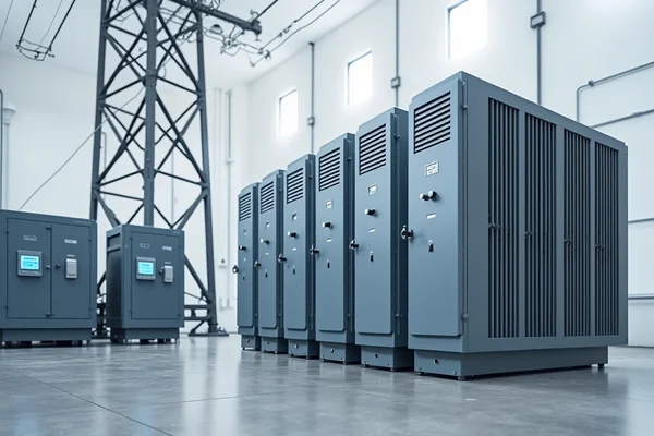 Three-phase power system with advanced metering and distribution capabilities for heavy commercial loads