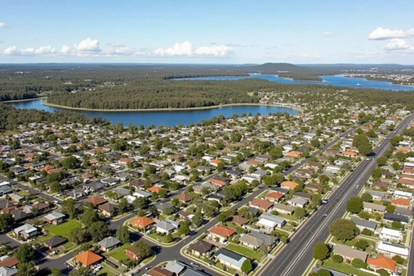 Residential area in Heddon Greta, NSW