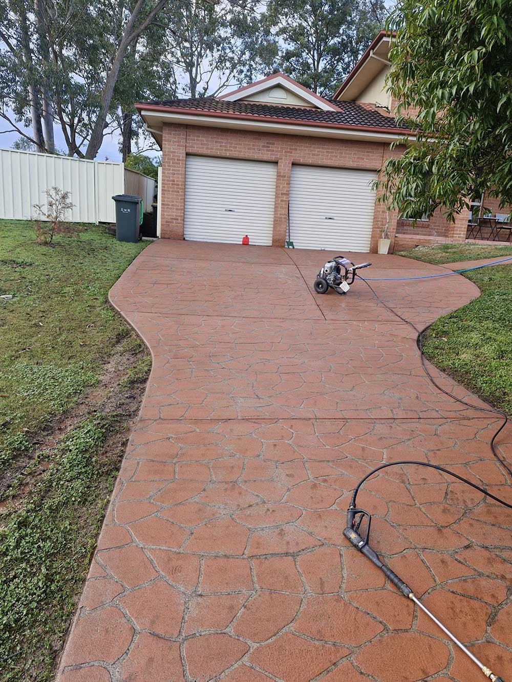 Clothesline installation