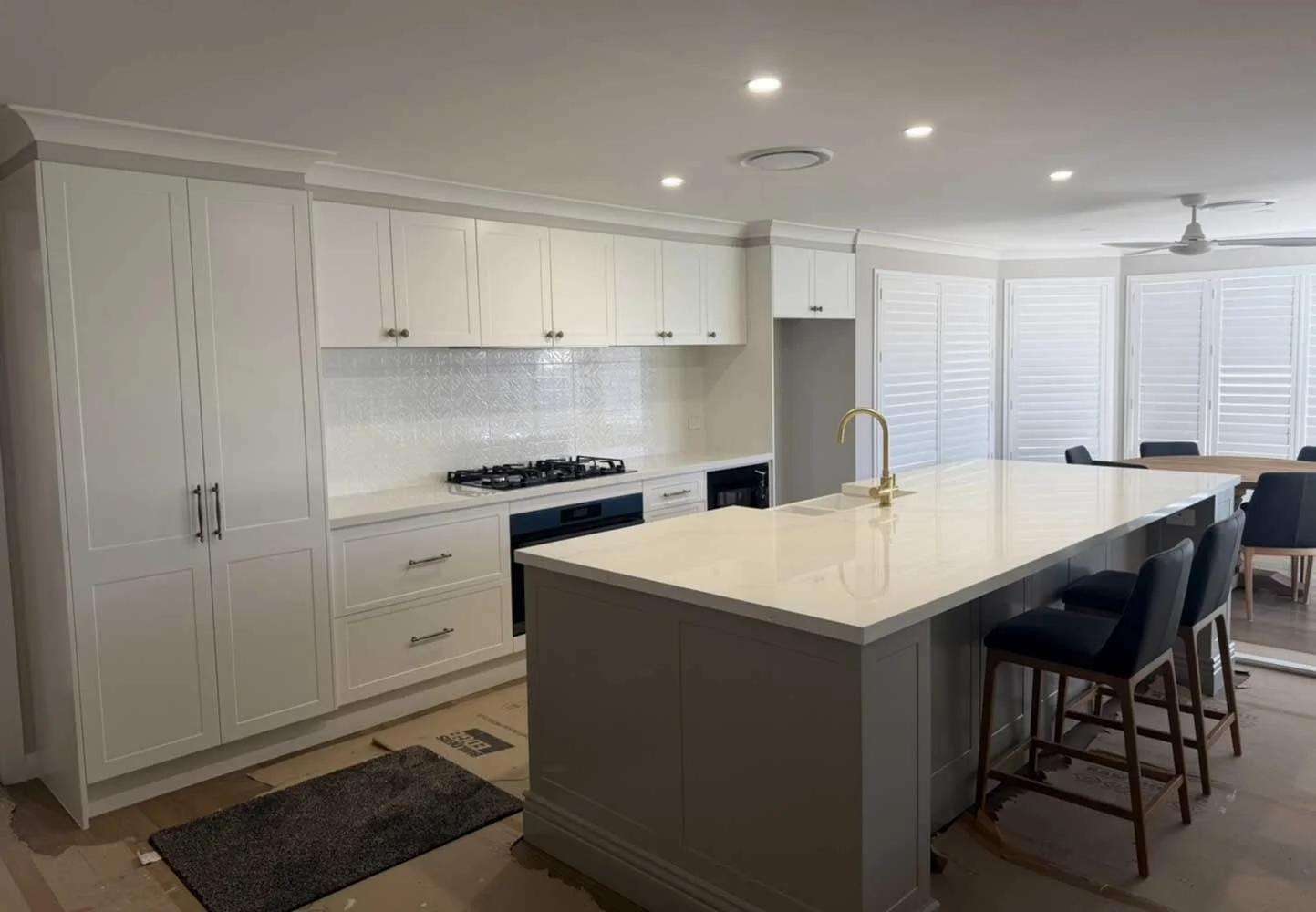 Premium kitchen renovation with shaker cabinetry by MTS Group